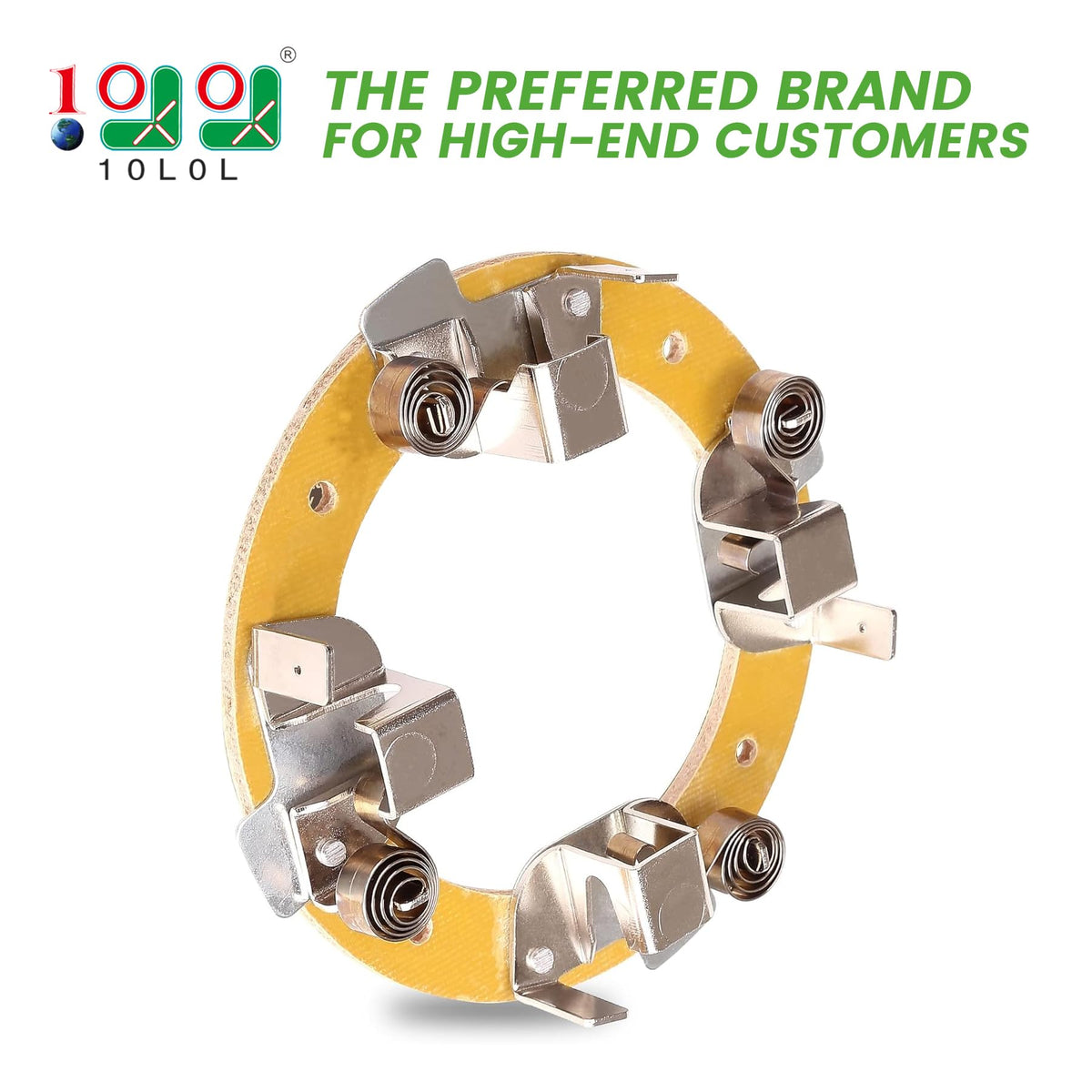 10L0L brush holder assembly with springs ready for installation