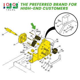 10L0L mounting bracket top 73048-G01 for durable installation