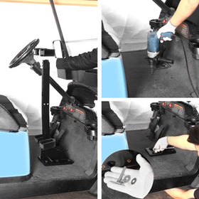 10L0L mounting plate and screws support quick setup