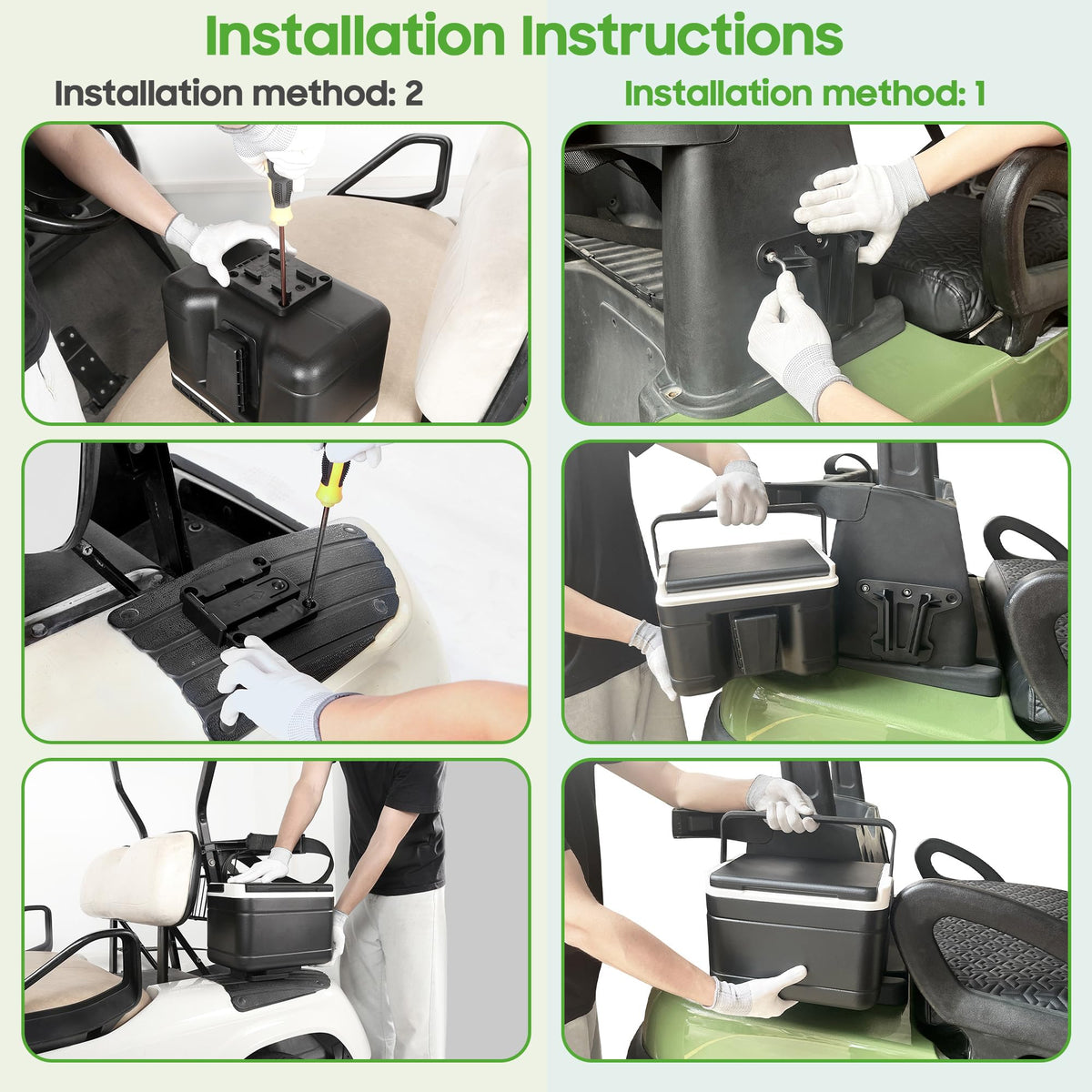 10L0L mounting system enables stable rattling-free mounting during play