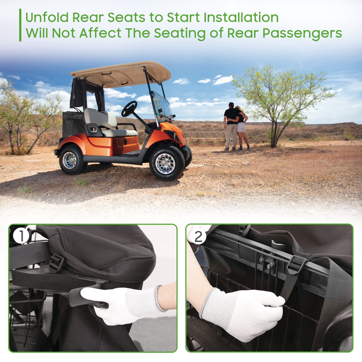 10L0L no-drill install saves time with simple straps and buttons.