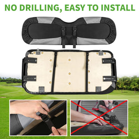 10L0L no-drill installation with elastic band for quick fit