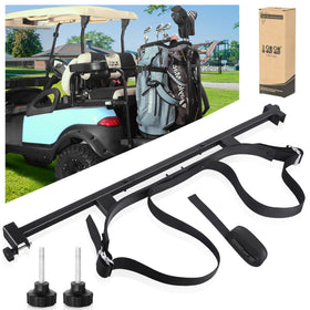 10L0L No-Drill golf cart bag holder bracket on 1-inch mount for quick setup