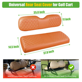 10L0L no stapler needed rear seat cover enables easy installation.