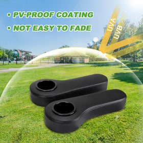 10L0L no-drill bracket for 1-inch square bar, flexible mounting option.