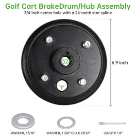 10L0L non-keyed hub view confirms proper interface requirement.