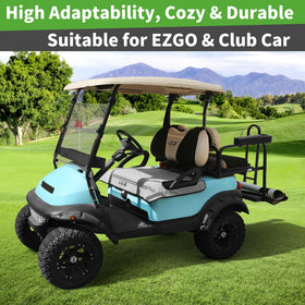 10L0L non-slip golf cart towel adds stable seating and quick protection.