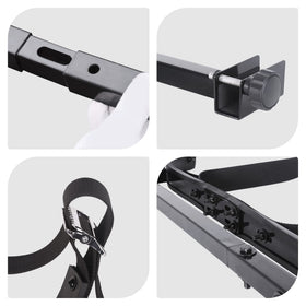 10L0L Nylon bottom-strap keeps bags secure during transit