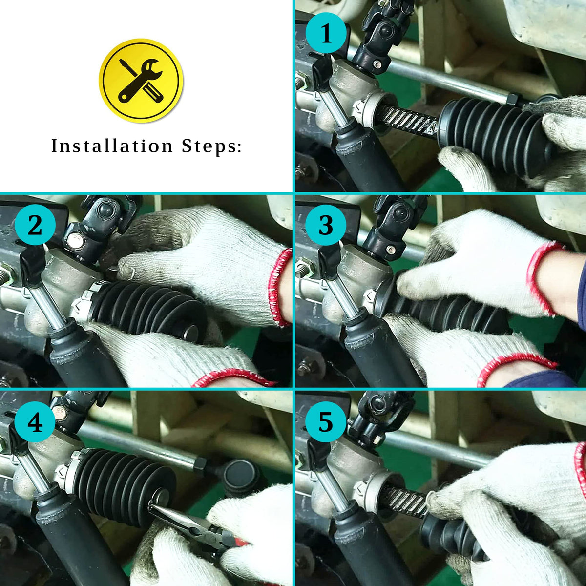 10L0L OEM 1018800-01 replacement boot compatible with Club Car DS.
