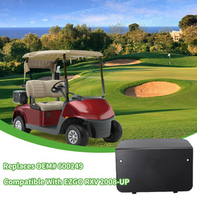 10L0L OEM 600249 rear panel replacement showing precise fit for EZGO RXV.