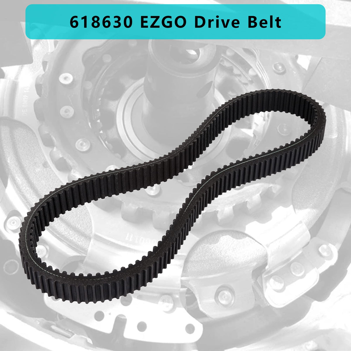 10L0L OEM 618630 replacement belt ensures compatible drive performance.