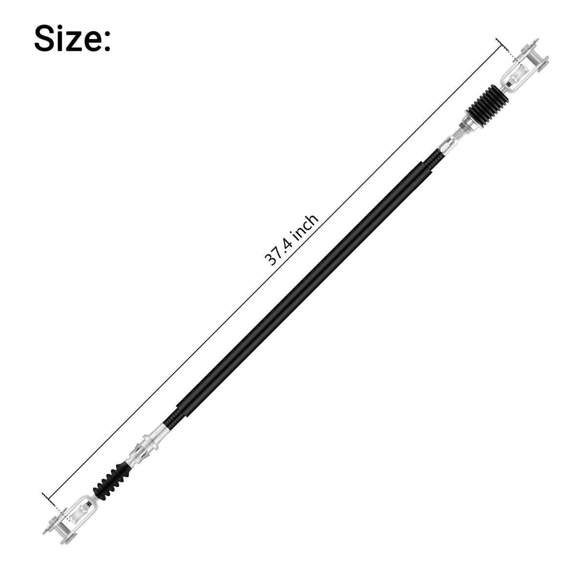OEM JW2-F6341-31 brake cable for Yamaha G29, stainless steel durability