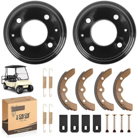 10L0L OEM brake shoes 1015757 replacement for Club Car DS