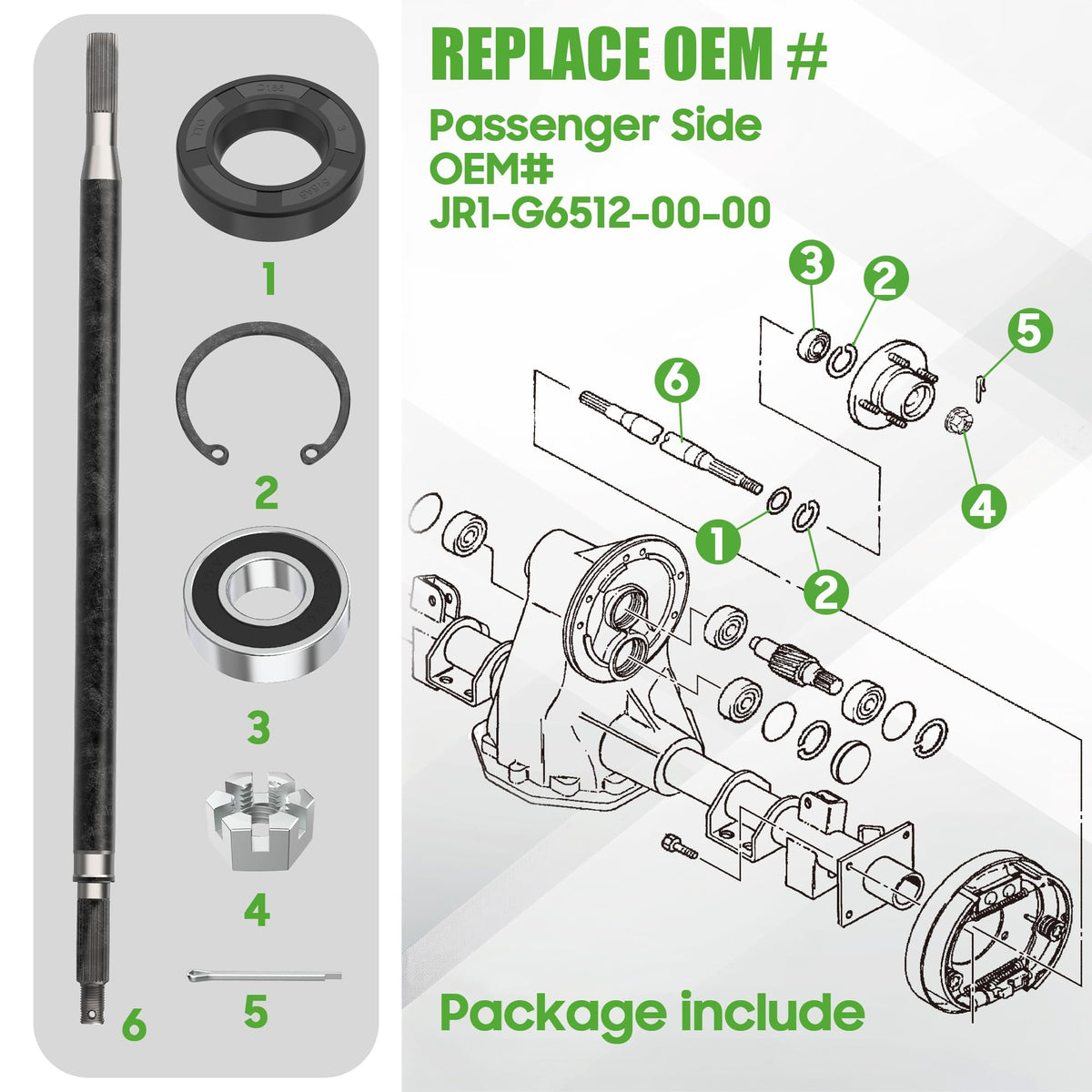 10L0L OEM JR1-G6512-00-00 reference for quick compatibility check.