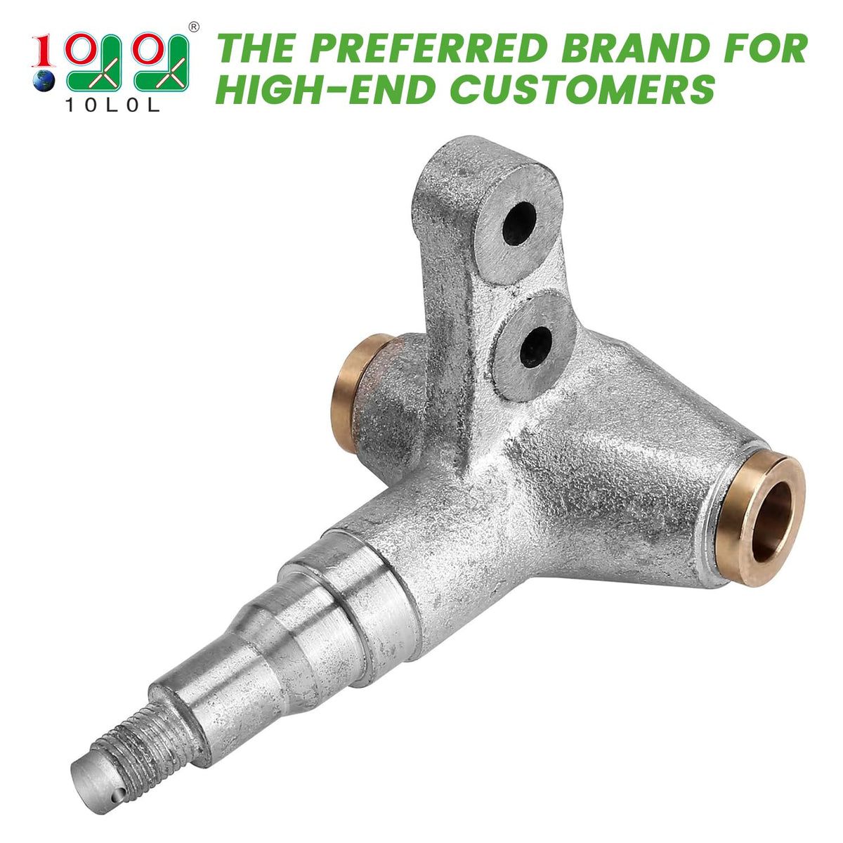 Close-up of 10L0L OEM JU0-F3521-01 replacement knuckle ensuring precise fit.