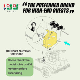 Close-up of 10L0L OEM part 101753005 indicating authentic compatibility.