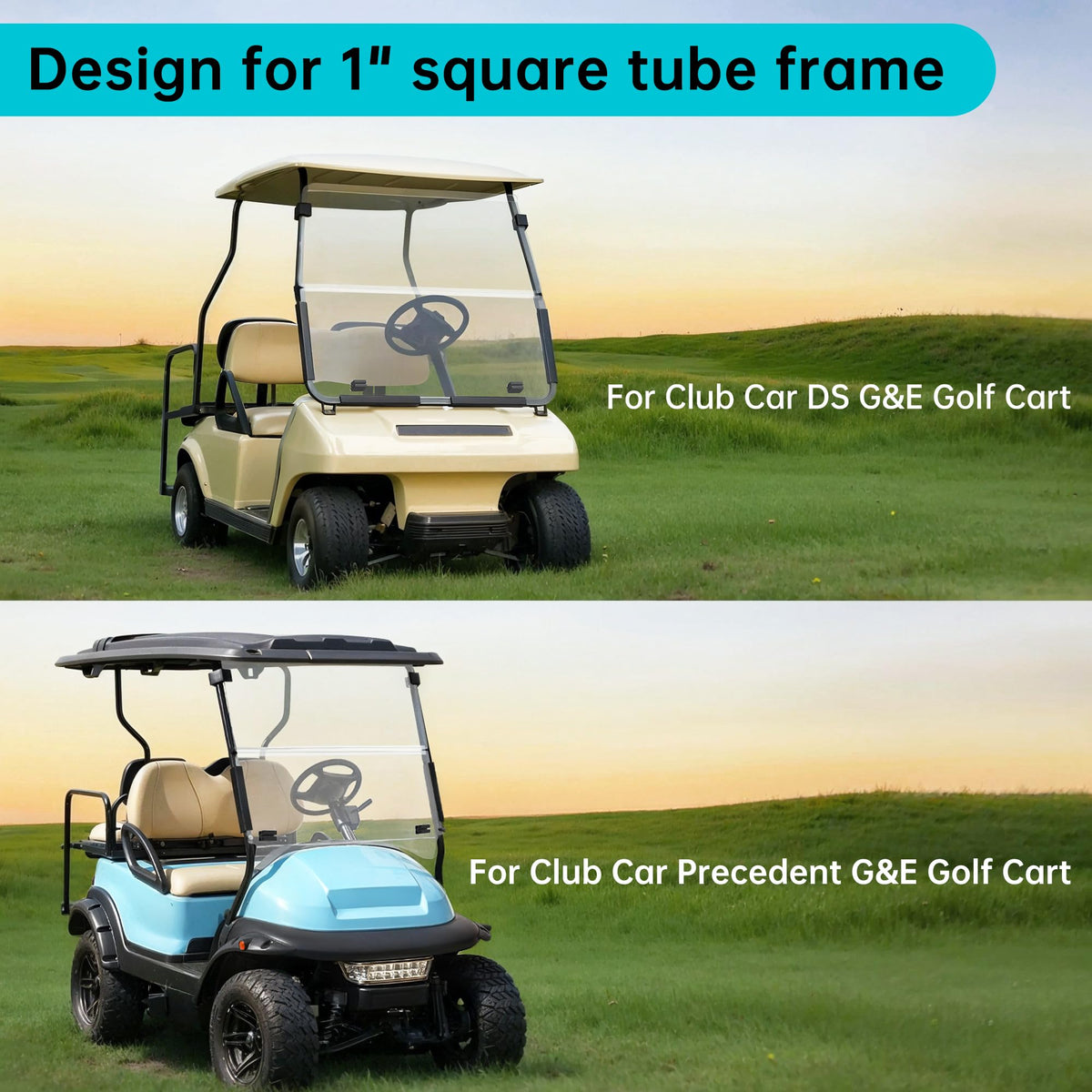 10L0L kit directly replaces OEM parts for Club Car and Yamaha
