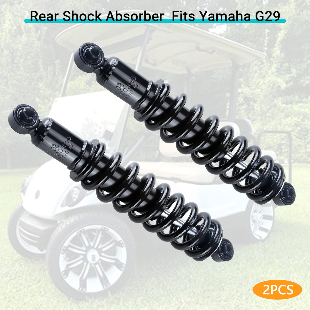 10L0L OEM replacement JW2-F2210-10-00 compatible rear shocks for Yamaha G29 Drive