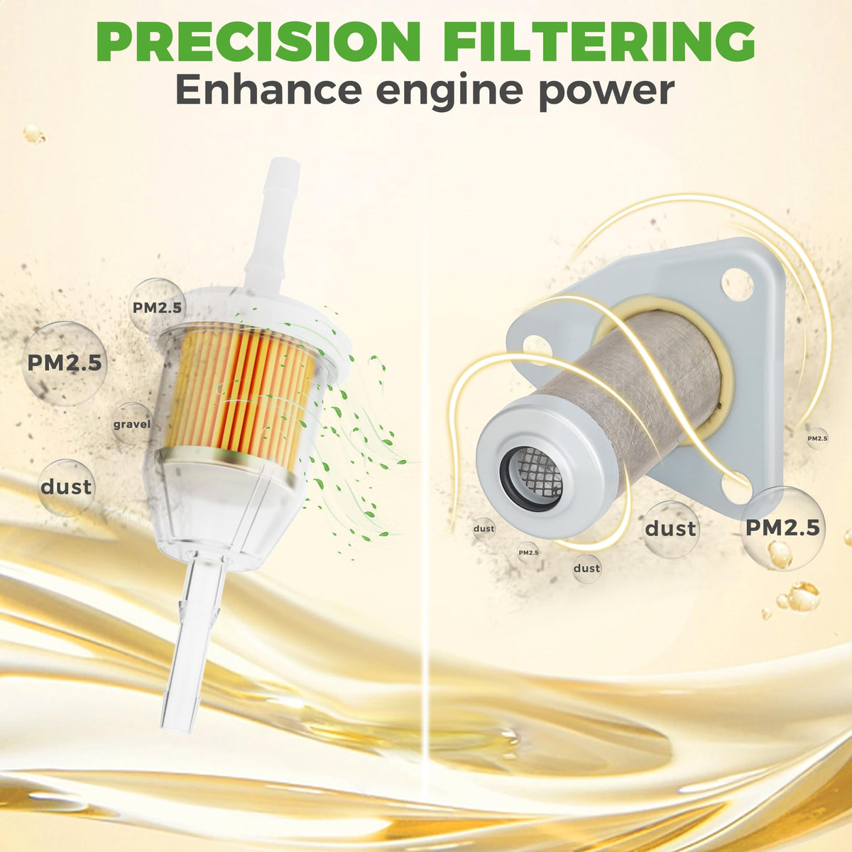 10L0L oil filter 26591G01 with rubber ring protects engine internals during service
