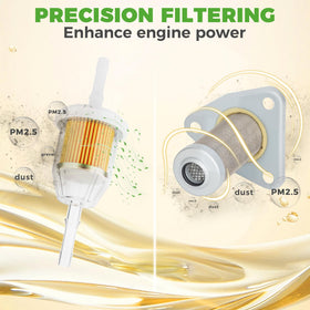 10L0L oil filter 26591G01 with rubber ring protects engine internals during service