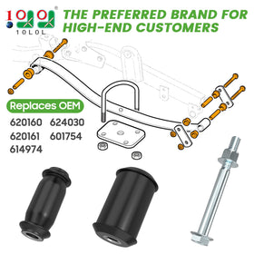 10L0L one-piece polyurethane bushing with sleeve for smoother suspension