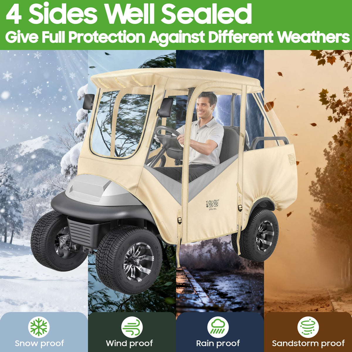 One-year warranty supported by durable 10L0L enclosure