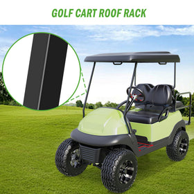 10L0L outdoor golf cart roof bracket heavy-duty build enhances stability on uneven terrain