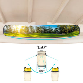 10L0L exterior mirror withstands outdoor conditions on the course