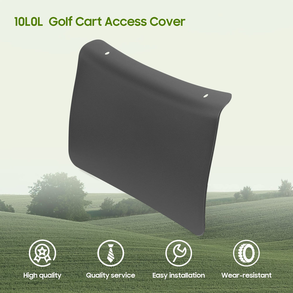 10L0L Outdoor-ready panel promotes long-lasting Cart DS protection.