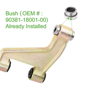 10L0L complete front lower arm bushing kit ships ready to install.