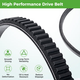 10L0L belt kit contents with warranty information included.