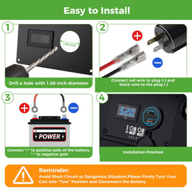 10L0L package includes PD USB-C port and wiring diagram