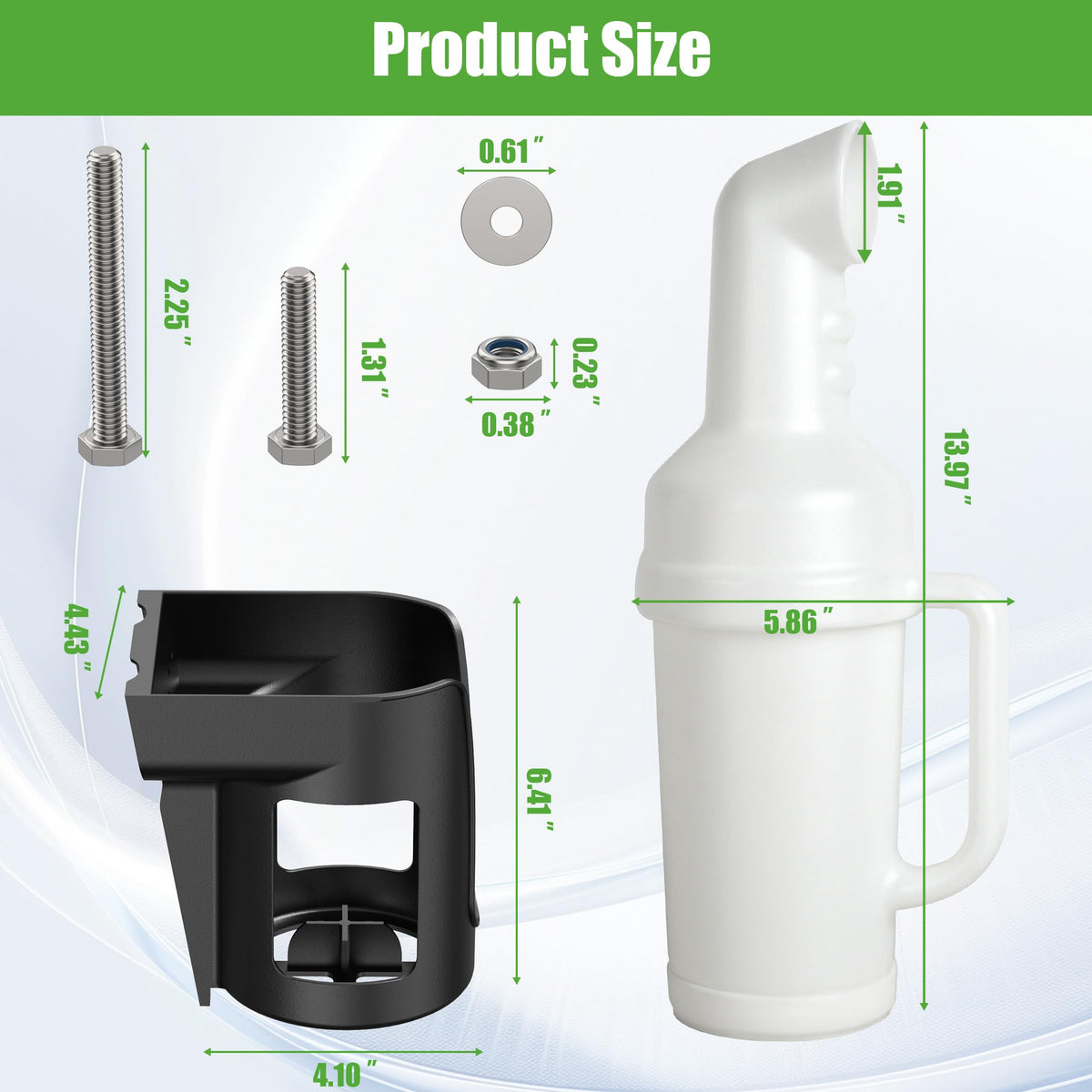 10L0L includes mounting screws and English instructions.