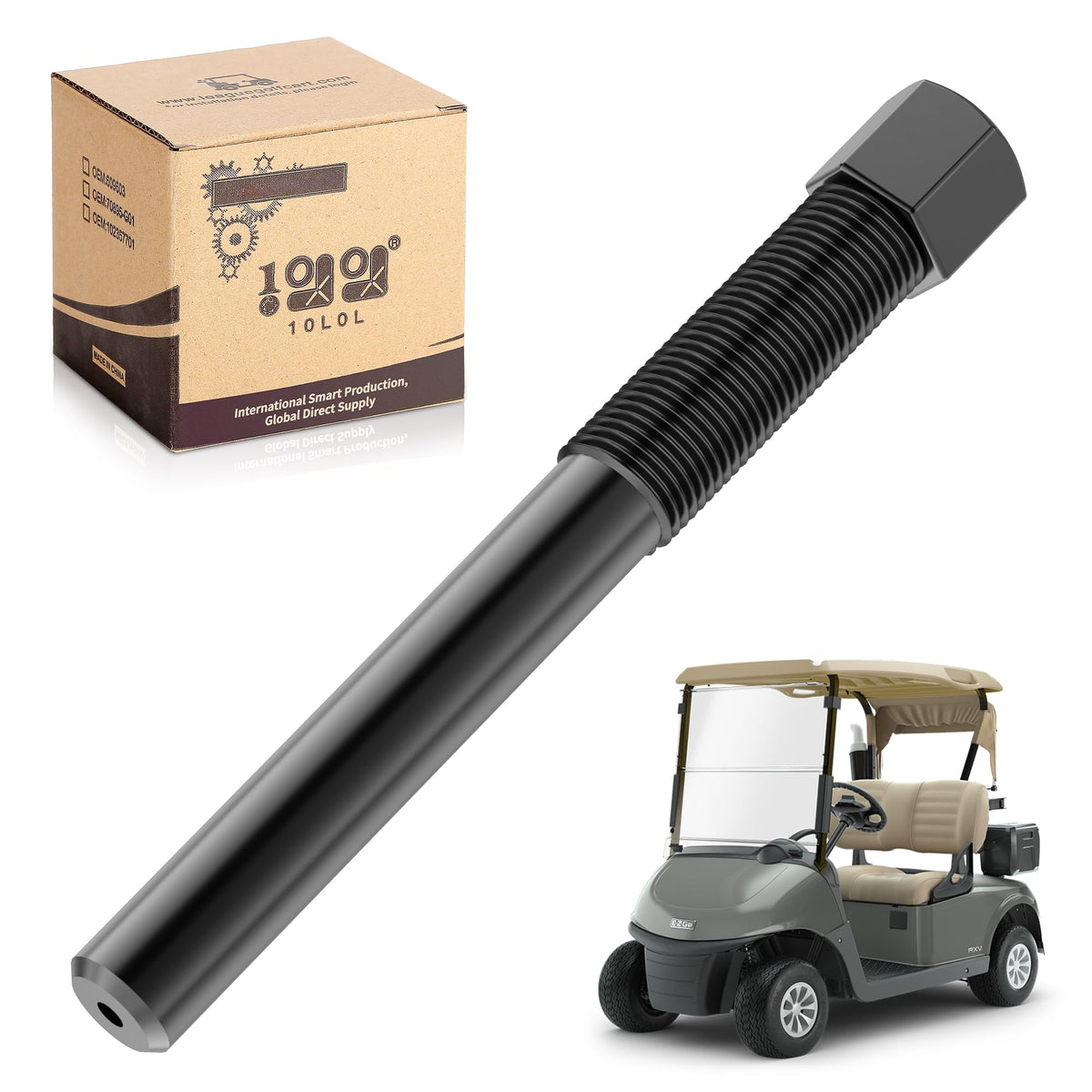 10L0L Packaging includes one clutch puller bolt for easy use.