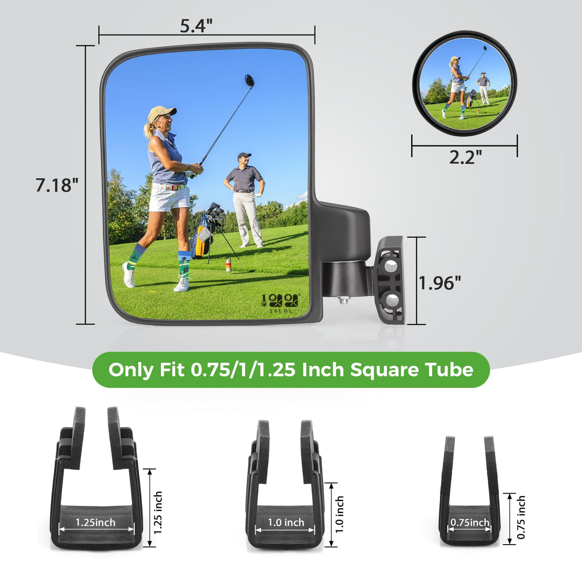 10L0L premium packaging and durable construction for golf cart use