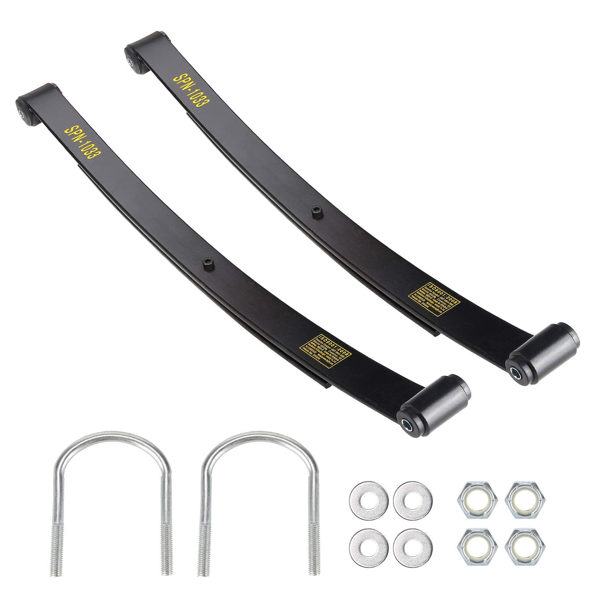 10L0L packaged installation kit for rear springs