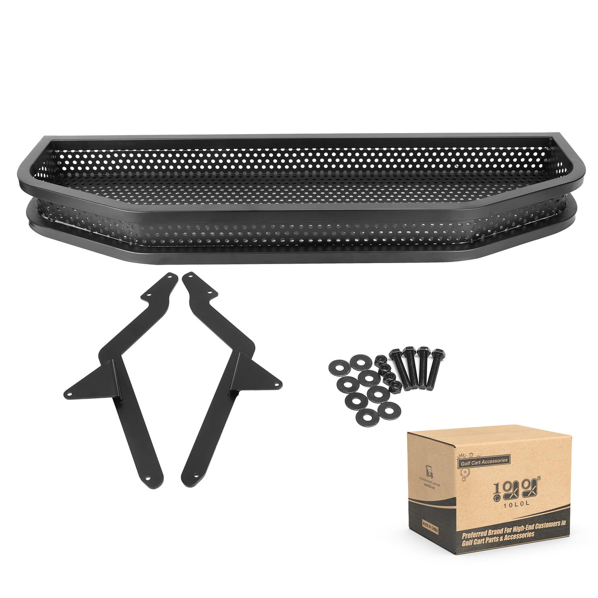 10L0L Package includes basket, brackets, hardware and instruction