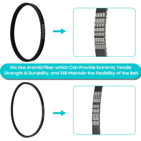 Packaging image for 10L0L drive belt with warranty information