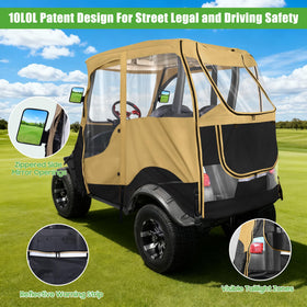 10L0L khaki enclosure includes a one-year warranty for peace of mind.