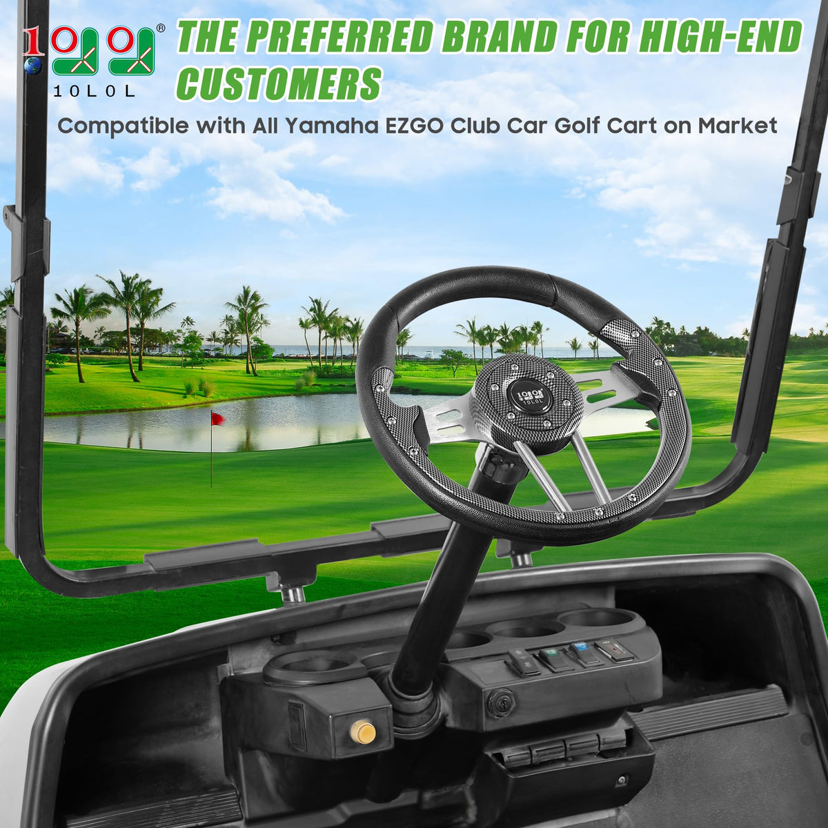 10L0L palm friendly grip design for comfortable driving