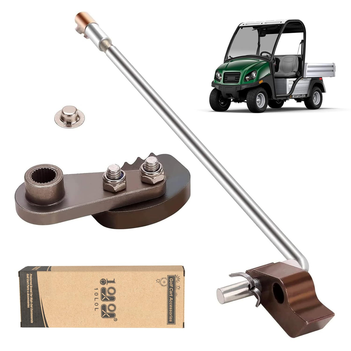 10L0L Park Brake Latch Kit for Club Car DS, easy installation.
