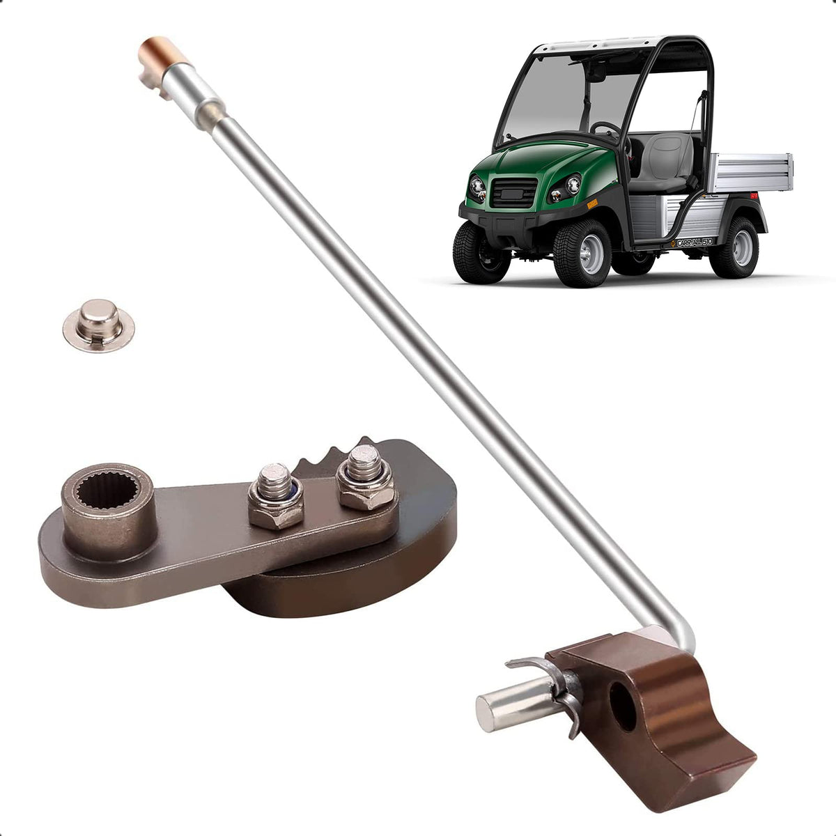 10L0L Park Brake Latch Kit works with gas and electric DS Carryall.