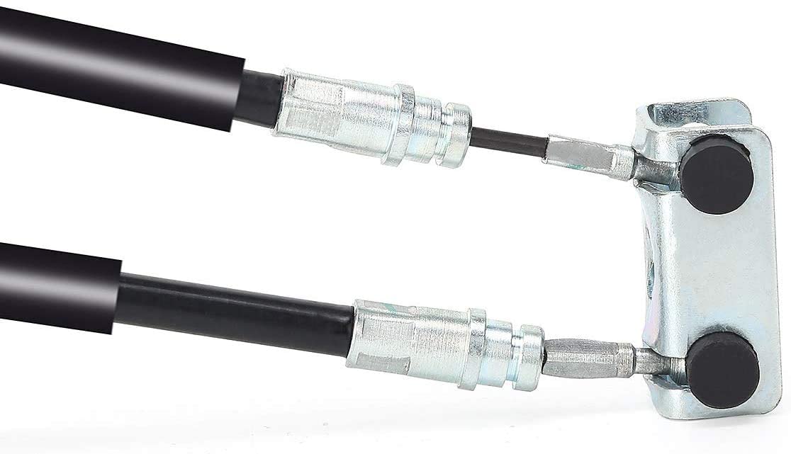 10L0L passenger-side cable length measured 47.5 inches