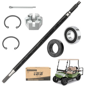 10L0L passenger-side rear axle shaft for Yamaha carts, ensures reliable performance.