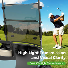 10L0L PC material windshield for Yamaha Drive 2 emphasizes durability and longevity.