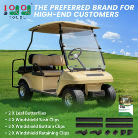 10L0L PC windshield with UV protection improves sunny-weather driving.