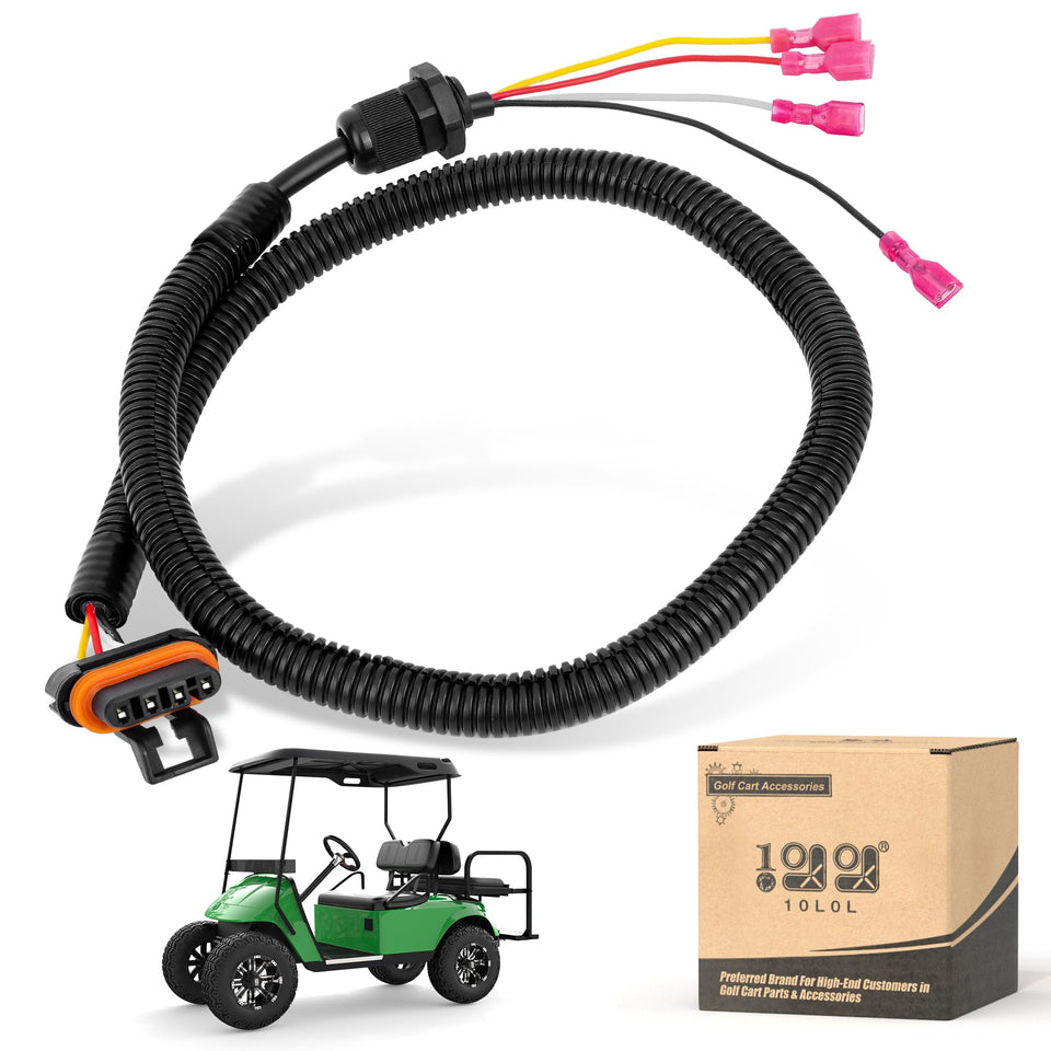 The 10L0L pedal box wiring harness for EZGO PDS ensures reliable 48V signal compatibility.
