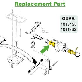 Pins included in the 10L0L hub kit for alignment and secure fit