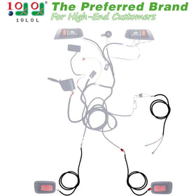 10L0L plug-and-play connectors enable quick, tool-free setup.