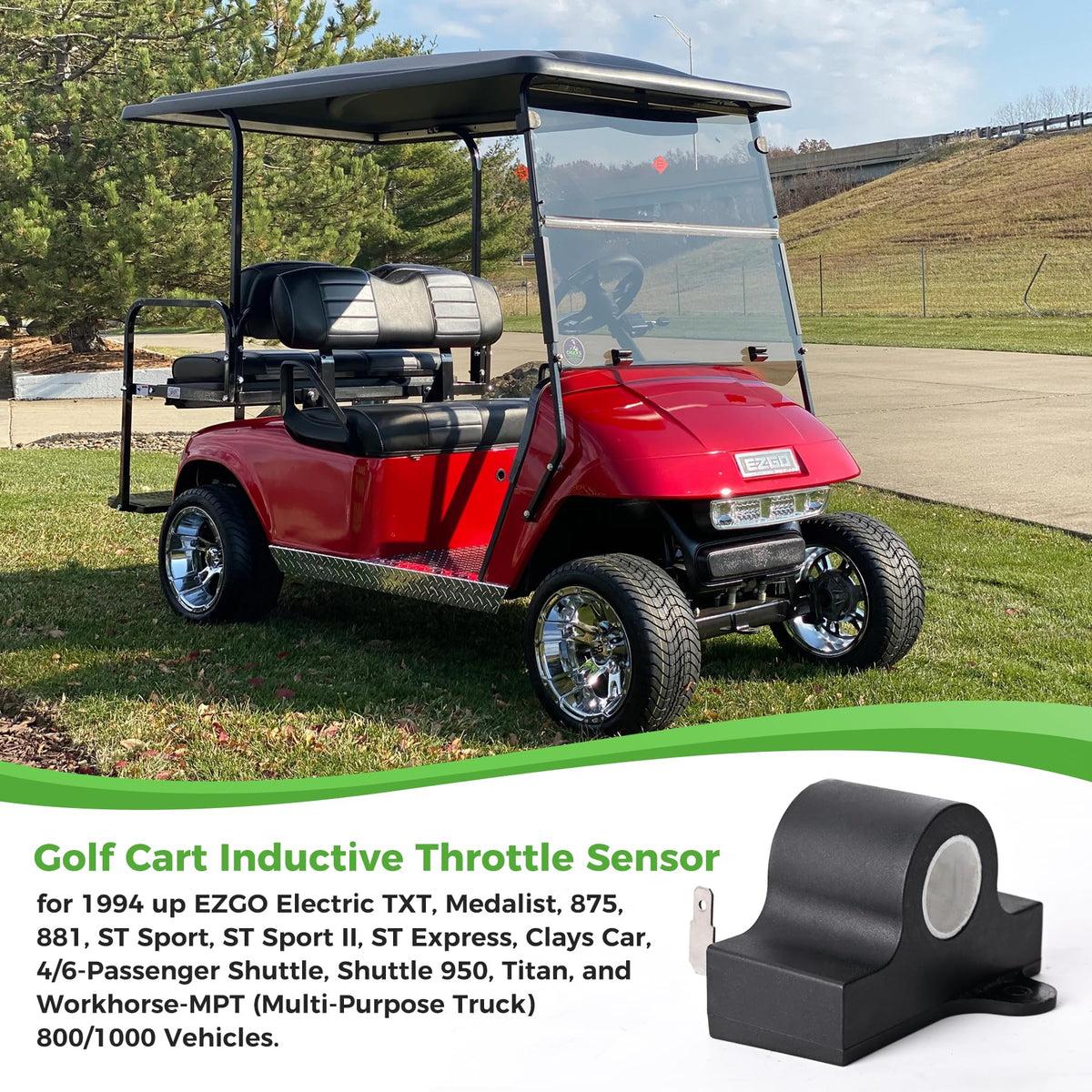 10L0L plug-and-play connectors for EZGO installation